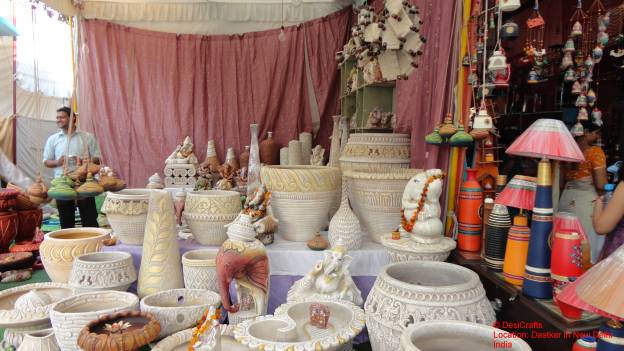 Ivory and plaster of paris pottery in India, Indian handicraft